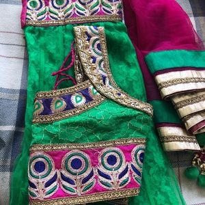 3 Piece Indian Girls Outfit